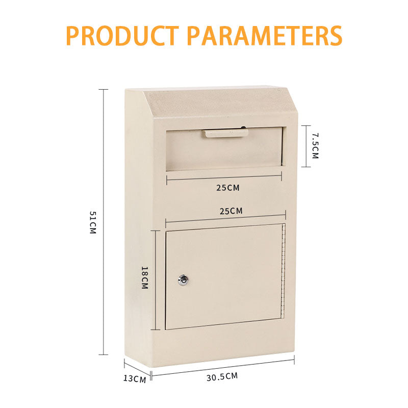 BowLift | Hanging Drop Box, Lockable Drop Box, Steel Key Drop Box For Home Office Factory School