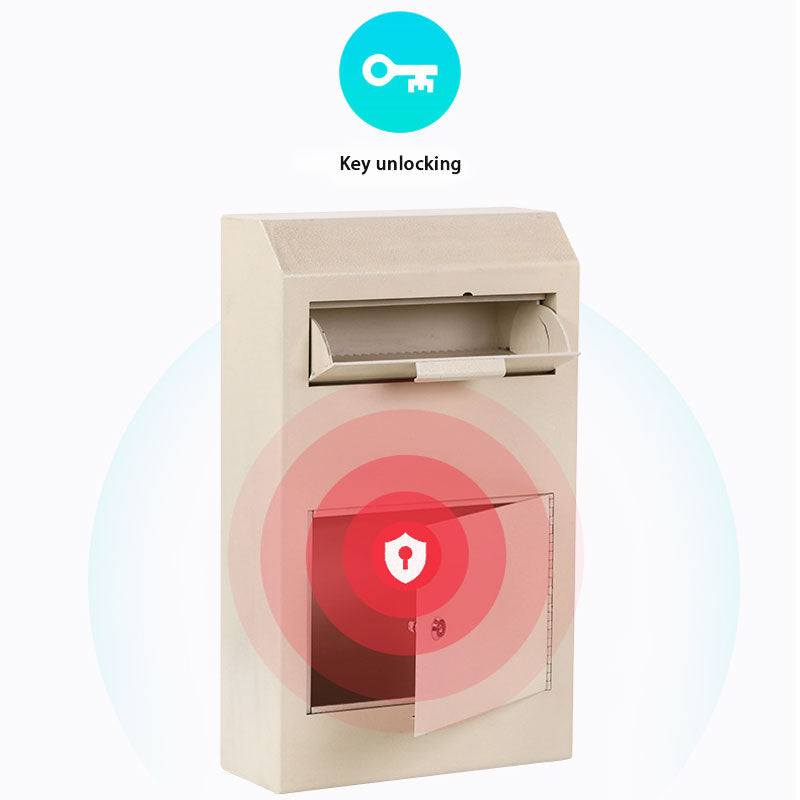 BowLift | Hanging Drop Box, Lockable Drop Box, Steel Key Drop Box For Home Office Factory School