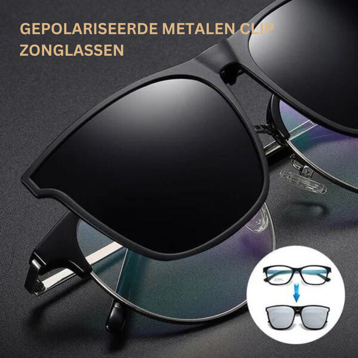 Clip-On Sunglasses with Polarized Lenses and UV400 Protection | Bowlift