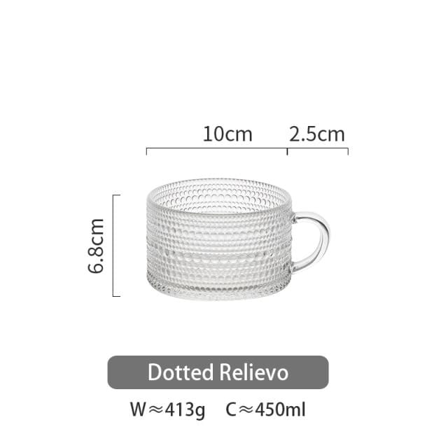 Sunflower - Golden Lines Embossed Teacup Bowlift