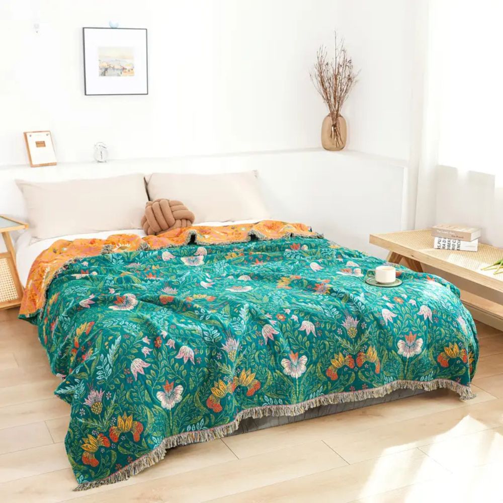 BowLift | Sunset Forest Cotton Blanket