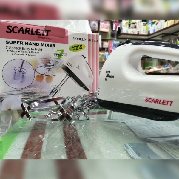 Super Electric Hand Mixer Beater – Scarlet Bowlift