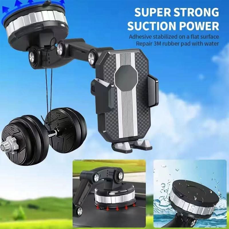 BowLift | 360° mobile phone holder with strong suction cup attachment