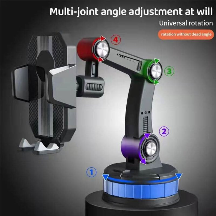 BowLift | 360° mobile phone holder with strong suction cup attachment