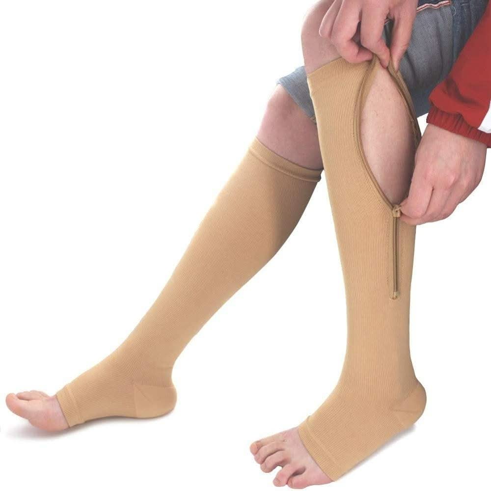 BowLift | SupportEase – Compression stockings with zipper for tired & swollen legs