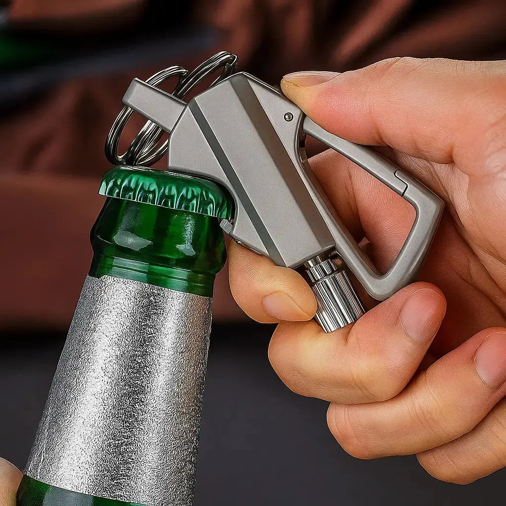 BowLift | Survival Fire Starter with Bottle Opener – Robust Matches for On the Go