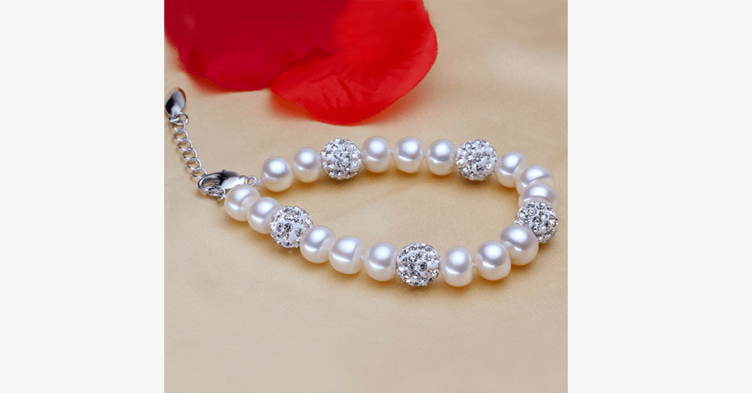 BowLift | Silver and Pearl Bracelet