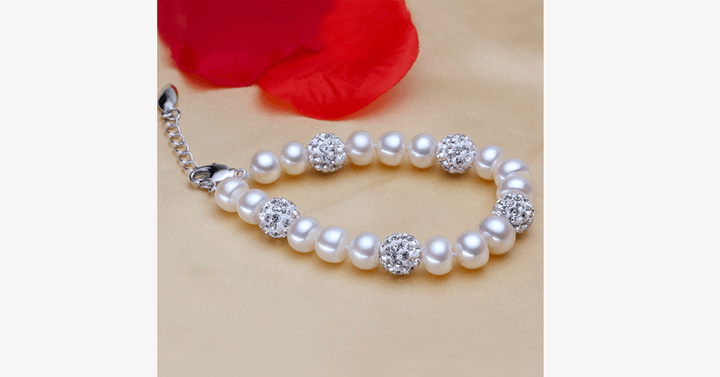 BowLift | Silver and Pearl Bracelet
