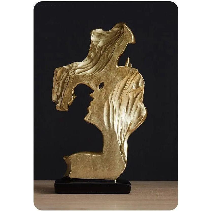 Sweet Kiss - Forehead-kissing Love Couple Statue | Bowlift
