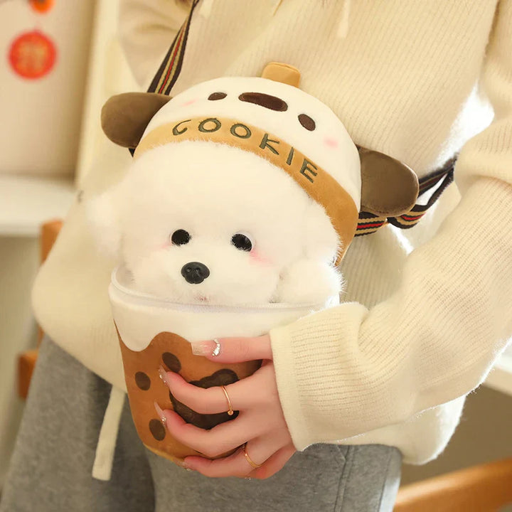 BowLift | Sweet Cookie Cup Puppy Plush Handbag