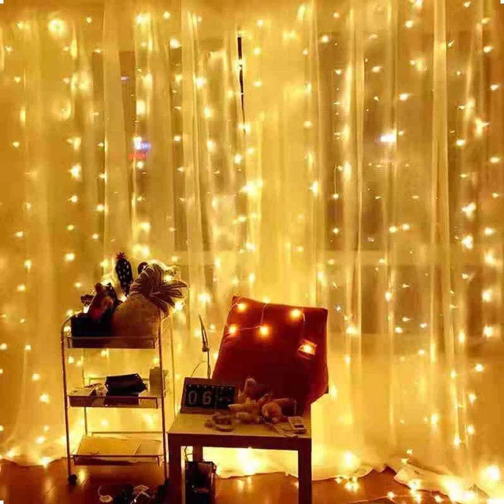 BowLift | Christmas LED Curtain Lighting with 8 Modes – Waterproof Decorations for Indoor and Outdoor for Christmas
