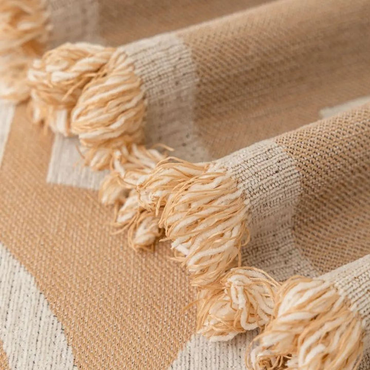 BowLift | Symmetrical Half-Arch Chenille Sofa Cover