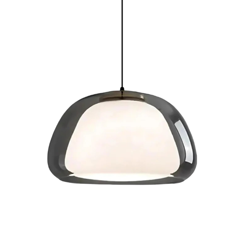 BowLift | Nombr Jelly Glass Pendant Lamp – Modern Lamp for Kitchen and Dining Table, Adjustable Height, Soft LED Light
