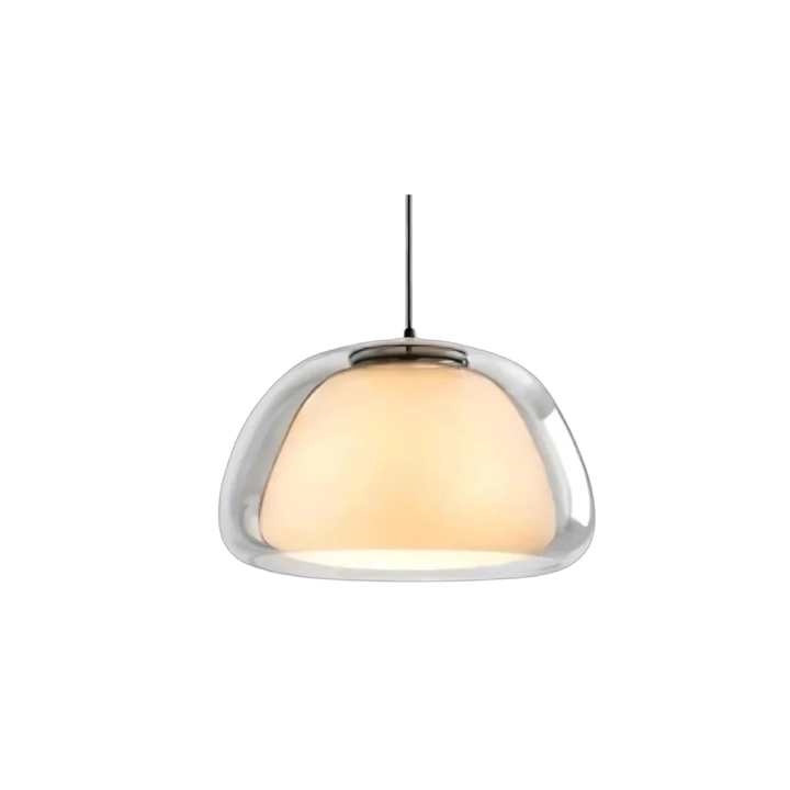 BowLift | Nombr Jelly Glass Pendant Lamp – Modern Lamp for Kitchen and Dining Table, Adjustable Height, Soft LED Light