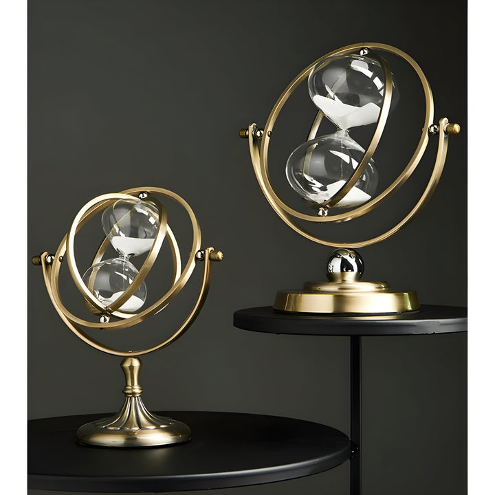 Elegant Hourglass with Calming Sand Flow and Style Bowlift