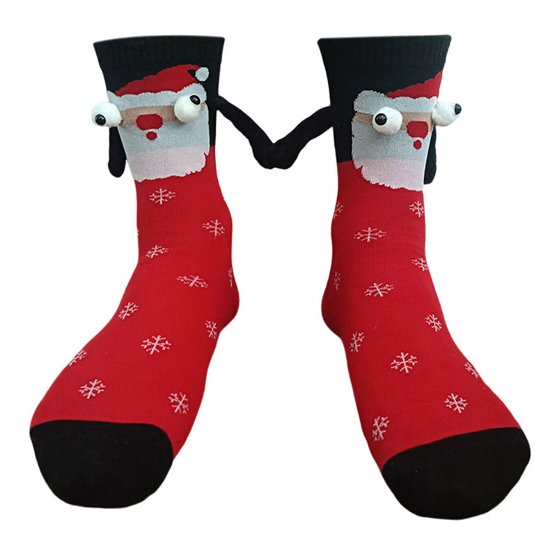 BowLift | Magnetic Socks Winter Edition Couple Hand in Hand Socks
