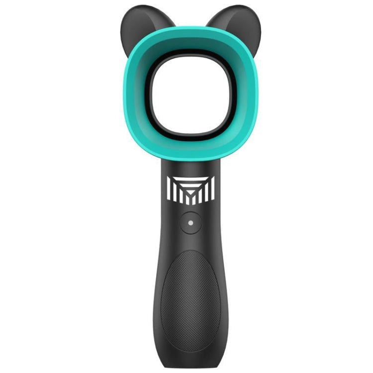 Cartoon Handheld Fan Leafless USB Mini Charging Desktop Portable Fan(White) | Bowlift