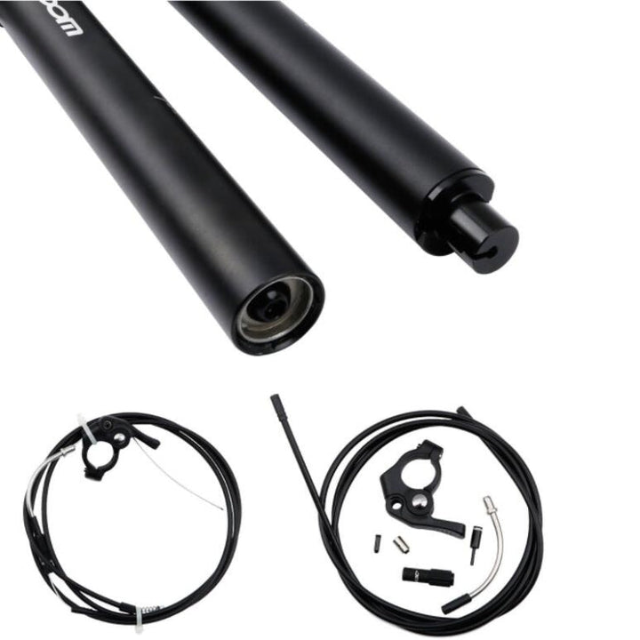 BowLift | ZOOM Bike Cable Controlled Hydraulic Suspension Seatpost Mountain Bike Seat Post, Size: 30.9mm, Specification: 400mm Internal Routing