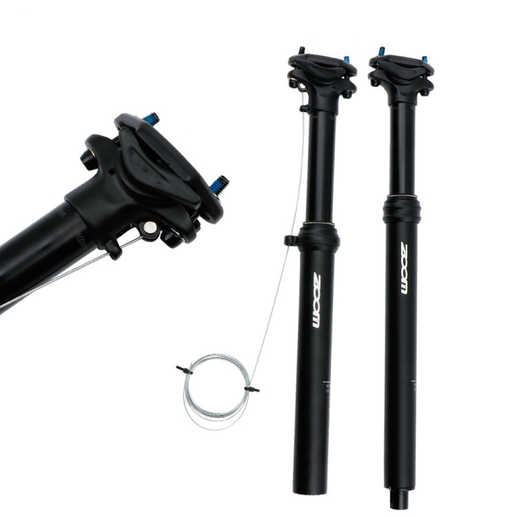 BowLift | ZOOM Bike Cable Controlled Hydraulic Suspension Seatpost Mountain Bike Seat Post, Size: 30.9mm, Specification: 400mm Internal Routing