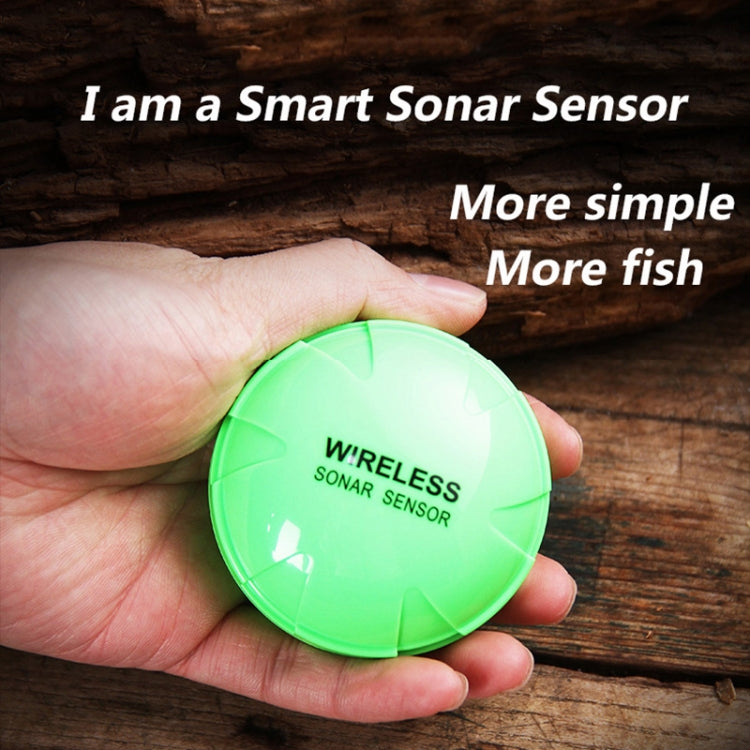 BowLift | Fish Finder Wireless Mobile Phone Sonar Fish Finder APP Underwater Fish Finder Fishing Fishing Accessories (Green)