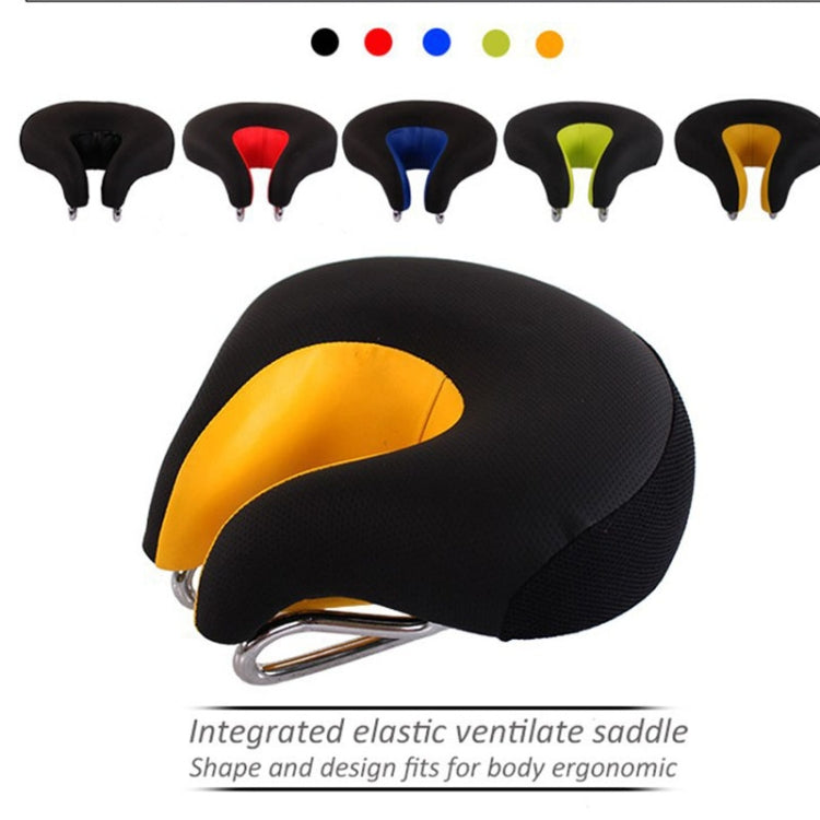 BowLift | Seamless Bicycle Seat Mountain Bike Thick Soft Padding (Green)