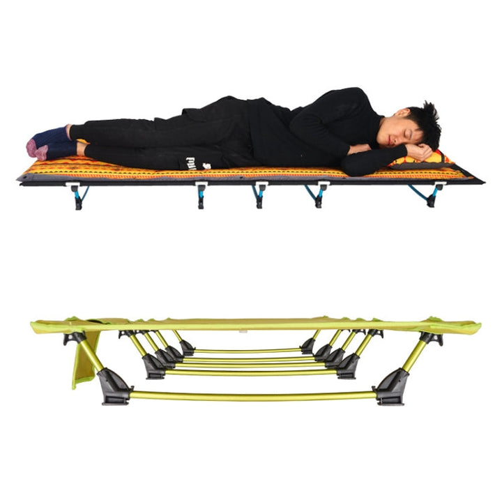 BowLift | CLS Outdoor Lightweight Folding Bed Camping Simple Leisure Bed (Black)