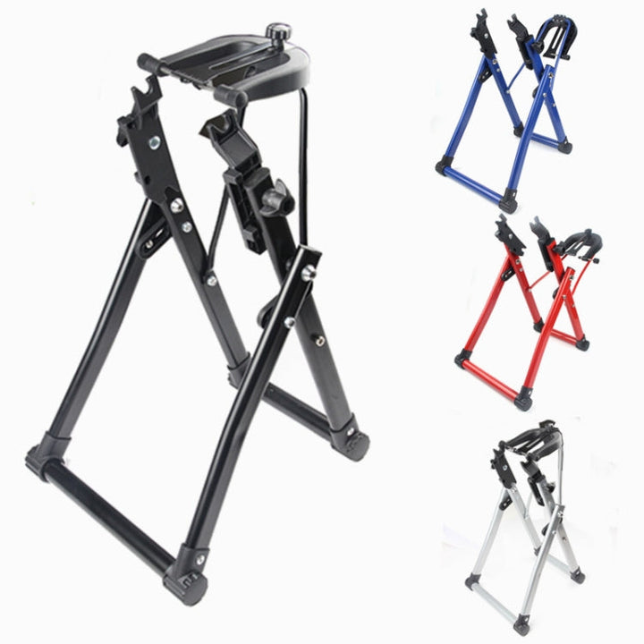 BowLift | Bicycle Accessories Bicycle Adjustment Ring Table Bicycle Tool Wheel Set Adjustment Table (Blue)