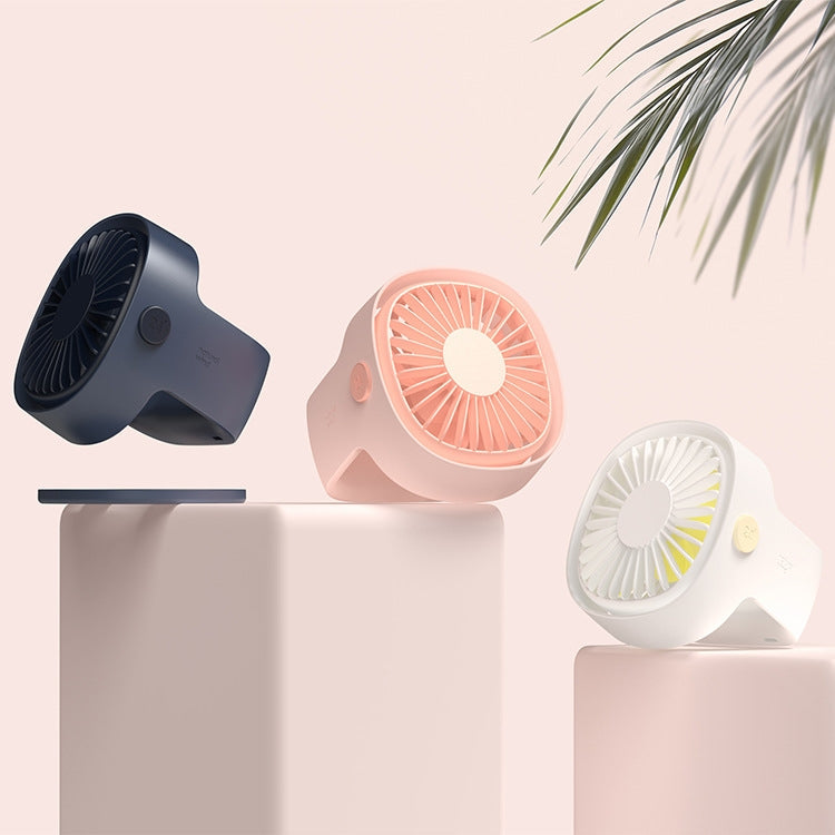 Handheld Desktop Outdoor Student Mute USB Mini Fan(Pink) | Bowlift