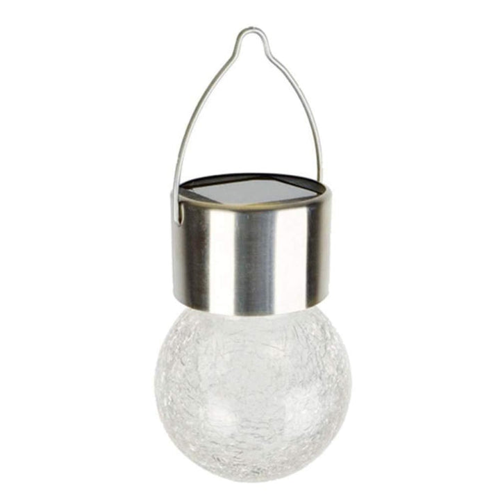 BowLift | 12 PCS Snap Ball Solar Chandelier Outdoor Garden Courtyard Holiday Decorative Light with Clip (Warm White Light)