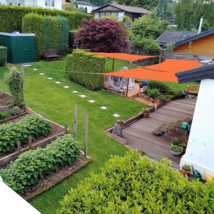 BowLift | Outdoor Garden Sun Sail Waterproof Anti-UV Roof, Size: 4m x 4m (Green)