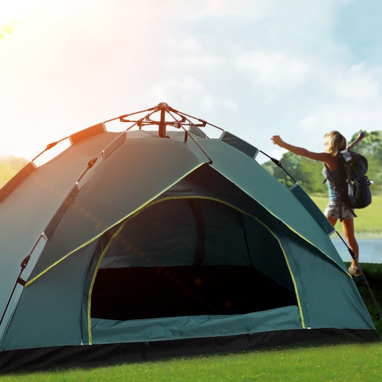 BowLift | TC-014 Outdoor Beach Travel Camping Automatic Spring Multi-Person Tent For 2 Persons (Blue)