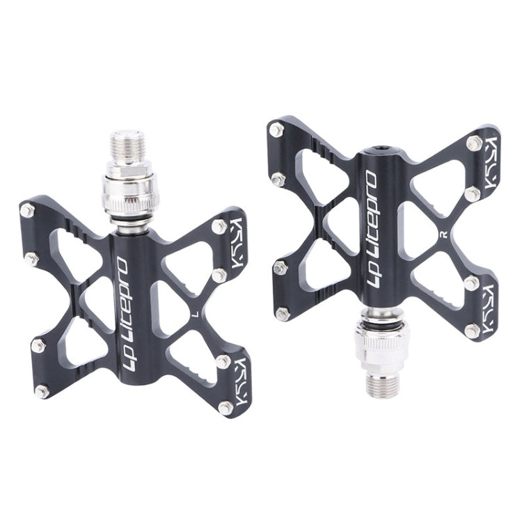 BowLift | LP LitePro K5 Folding Bike Aluminum Alloy Bearings Pedals (Black)
