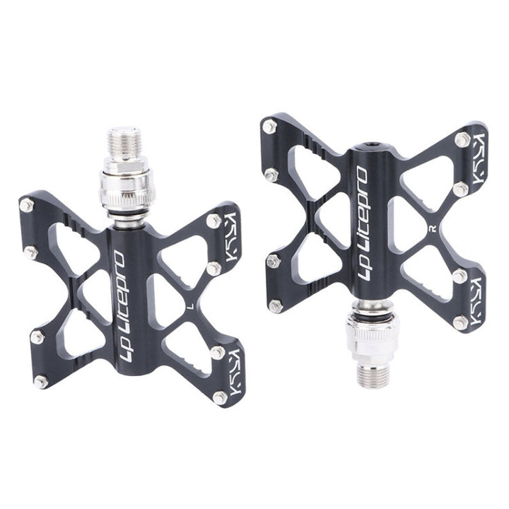 BowLift | LP LitePro K5 Folding Bike Aluminum Alloy Bearings Pedals (Black)