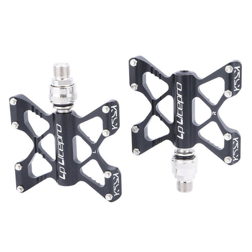 BowLift | LP LitePro K5 Folding Bike Aluminum Alloy Bearings Pedals (Black)