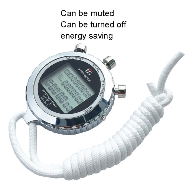 Digital Stopwatch Stainless Steel 3-Line Display | Bowlift