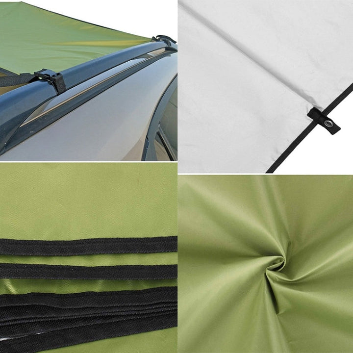 BowLift | Outdoor Picnic Camping Tent Beside The Car Waterproof Sunshade 200x440cm (Dark Gray)