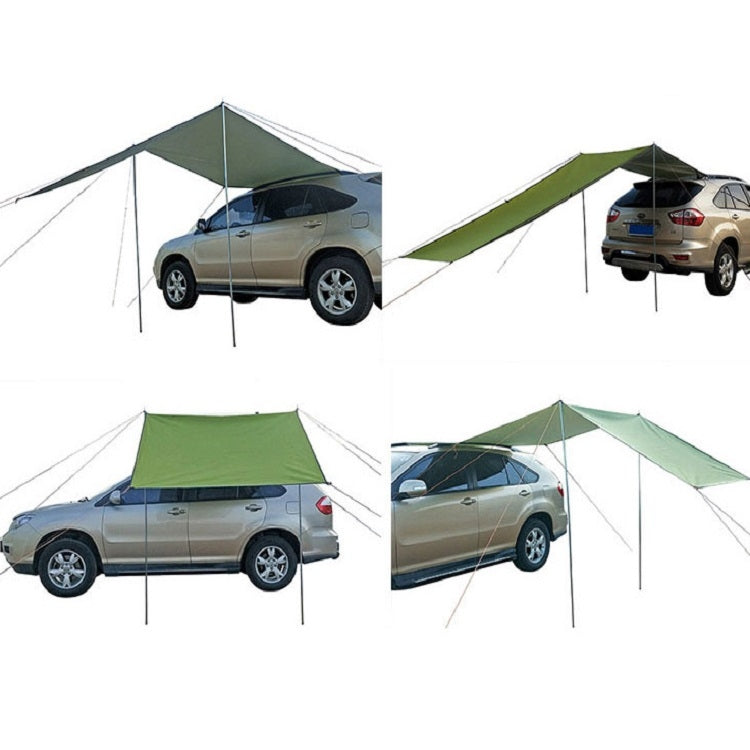 BowLift | Outdoor Picnic Camping Tent Beside The Car Waterproof Sunshade 200x440cm (Dark Gray)