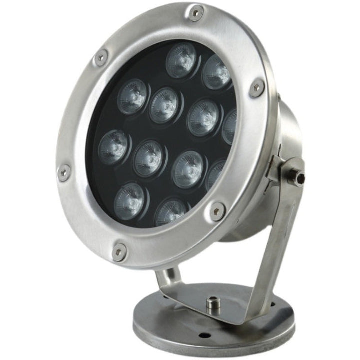 BowLift | LED Underwater Light Pool Fish Pond Fountain Waterproof Landscape Light 18W(Yellow)