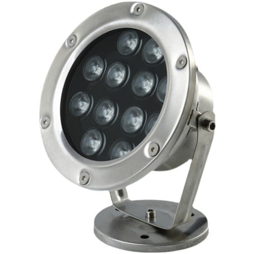BowLift | LED Underwater Light Pool Fish Pond Fountain Waterproof Landscape Light 18W(Yellow)