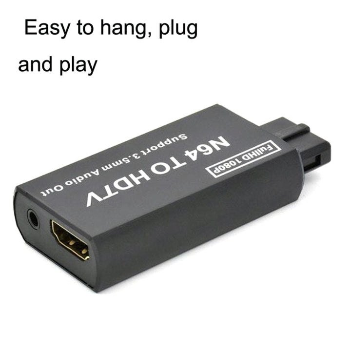 BowLift | For Nintendo N64 / SNES / NGC / SFC Adapter N64 to HDMI Converter