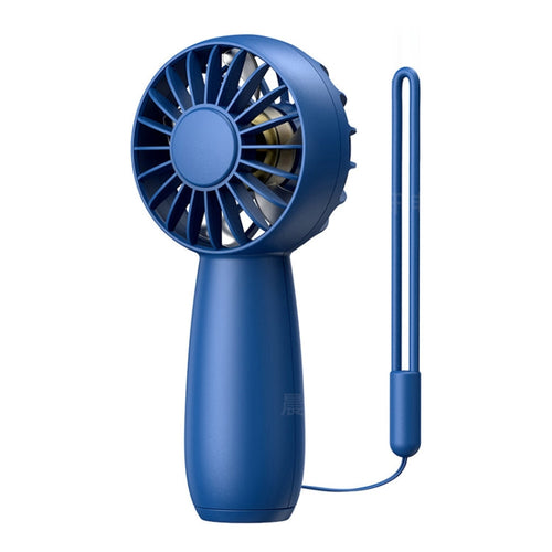 USB Outdoor Mini Handheld Brushless Motor Fan, Style: 1200mAh(Blue) | Bowlift