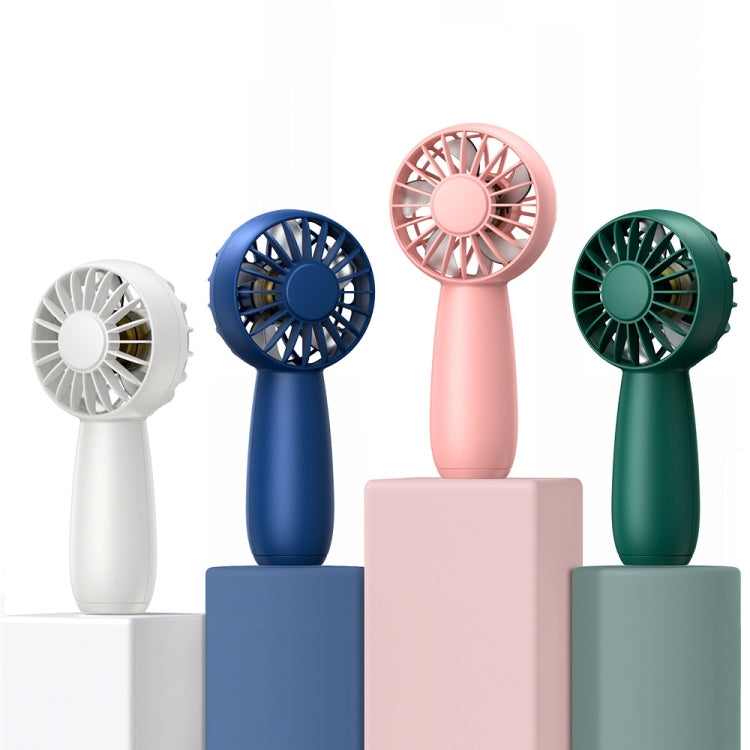 USB Outdoor Mini Handheld Brushless Motor Fan, Style: 1500mAh(Pink) | Bowlift