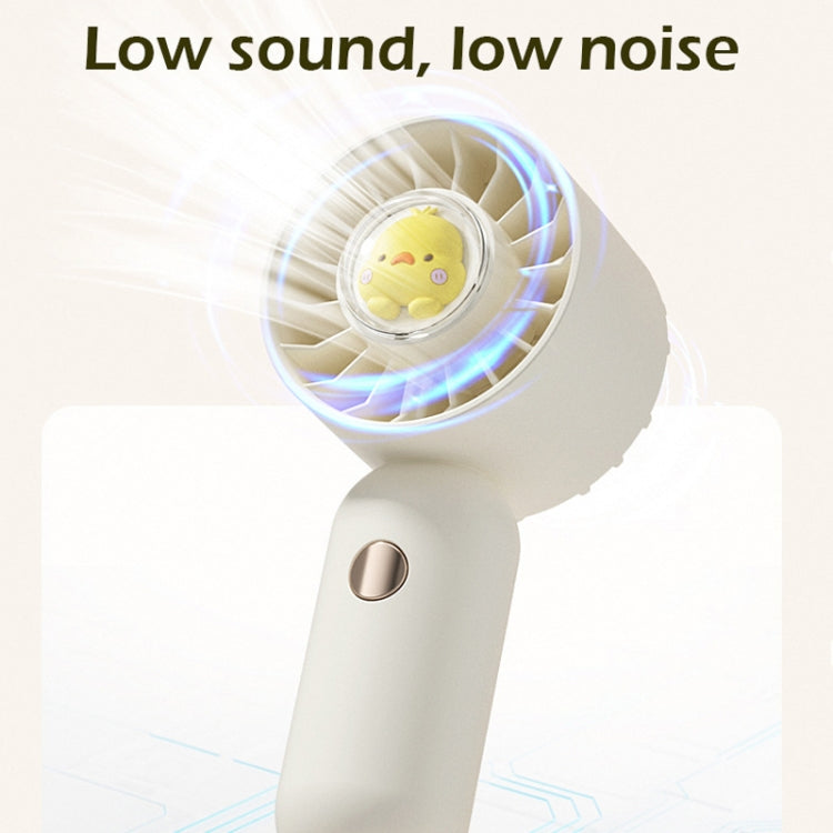 Hand Holds Small Fan Portable Mini Pocket Fan, Style: Blue Duck | Bowlift