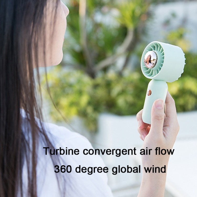 Hand Holds Small Fan Portable Mini Pocket Fan, Style: Blue Duck | Bowlift
