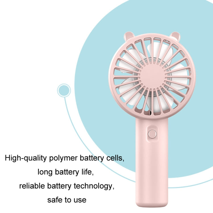 Mini USB Handheld Fan Rechargeable Portable Desktop Phone Holder(Green) | Bowlift
