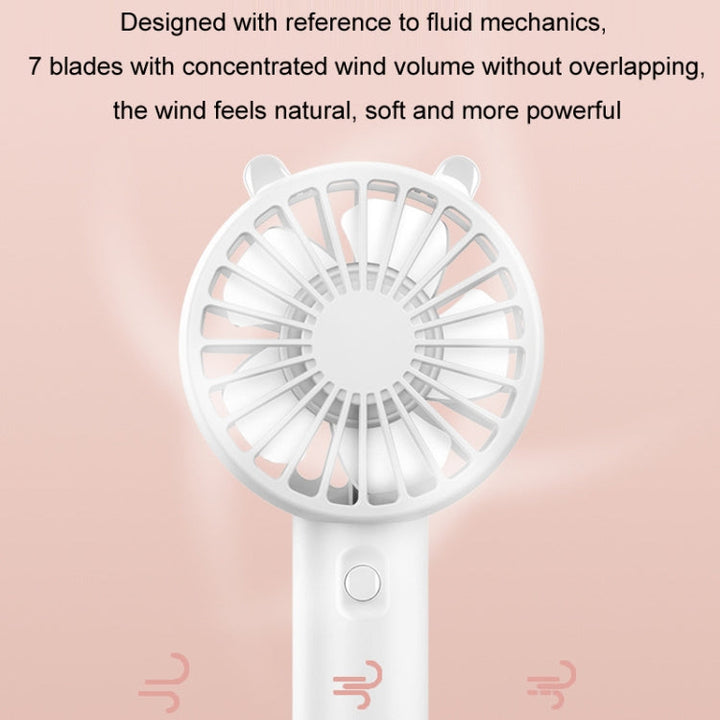 Mini USB Handheld Fan Rechargeable Portable Desktop Phone Holder(Green) | Bowlift