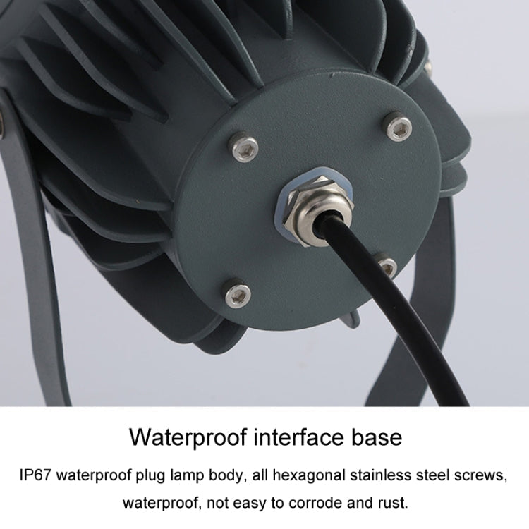 BowLift | LED Floodlight COB Outdoor Waterproof Spotlight Billboard Lights Garden Lamp, Color: 20W 2 Color Choice 1