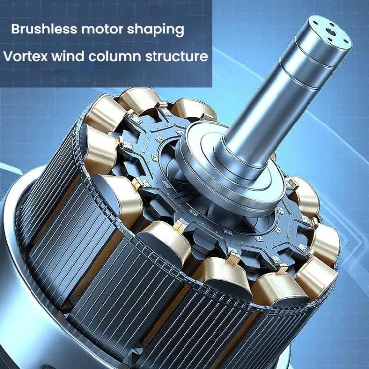 Air Circulation Fan Turbo Light Convection Standing Fan Remote Control Timer Floor Fan, Style: USB Plug | Bowlift