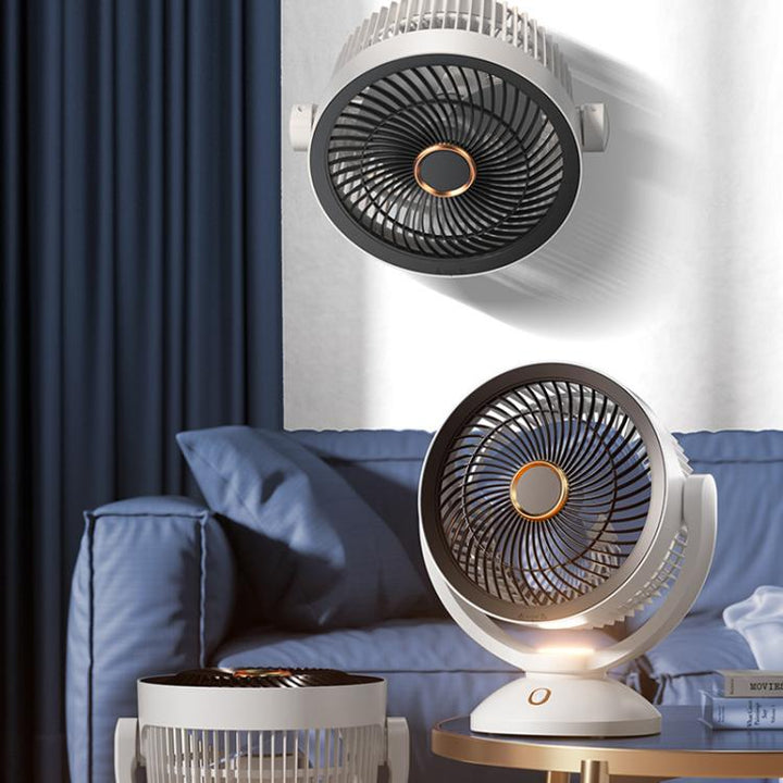 USB Air Circulation Fan Office Desktop Small Fan, Style: Rechargeable | Bowlift