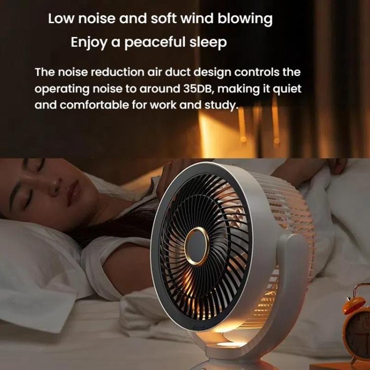 USB Air Circulation Fan Office Desktop Small Fan, Style: Rechargeable | Bowlift